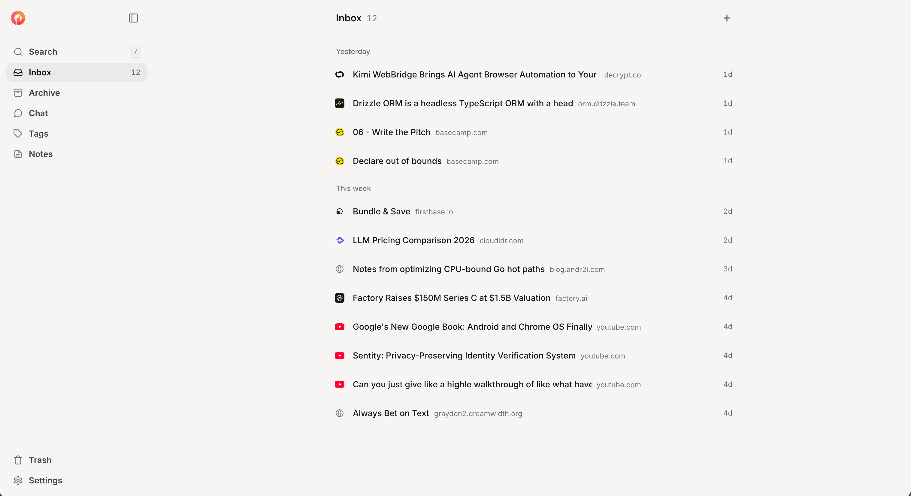 Oneaction app showing an extracted action card with title, summary, and a button to send the action to a todo app